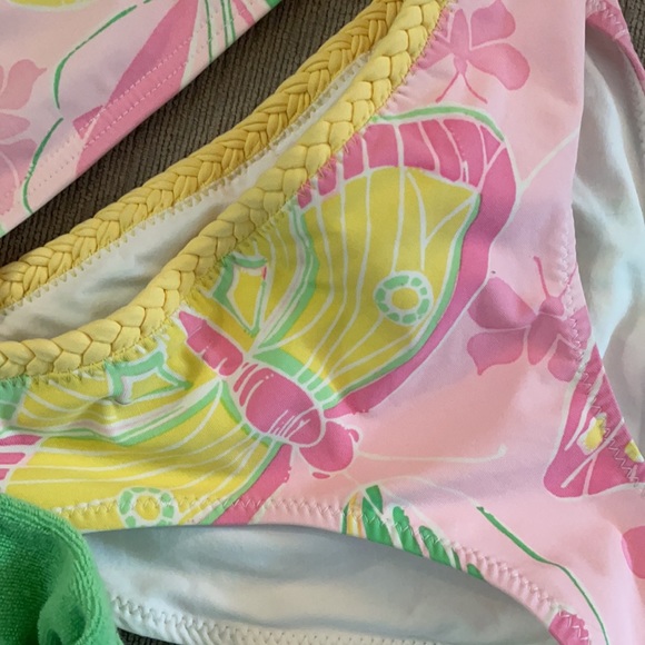 Lilly Pulitzer Girls Bathing-suit & Terry Jacket - Picture 4 of 10